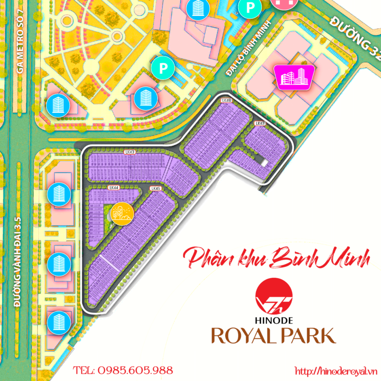 Hinode Royal Park Phân Khu Bình Minh 2021