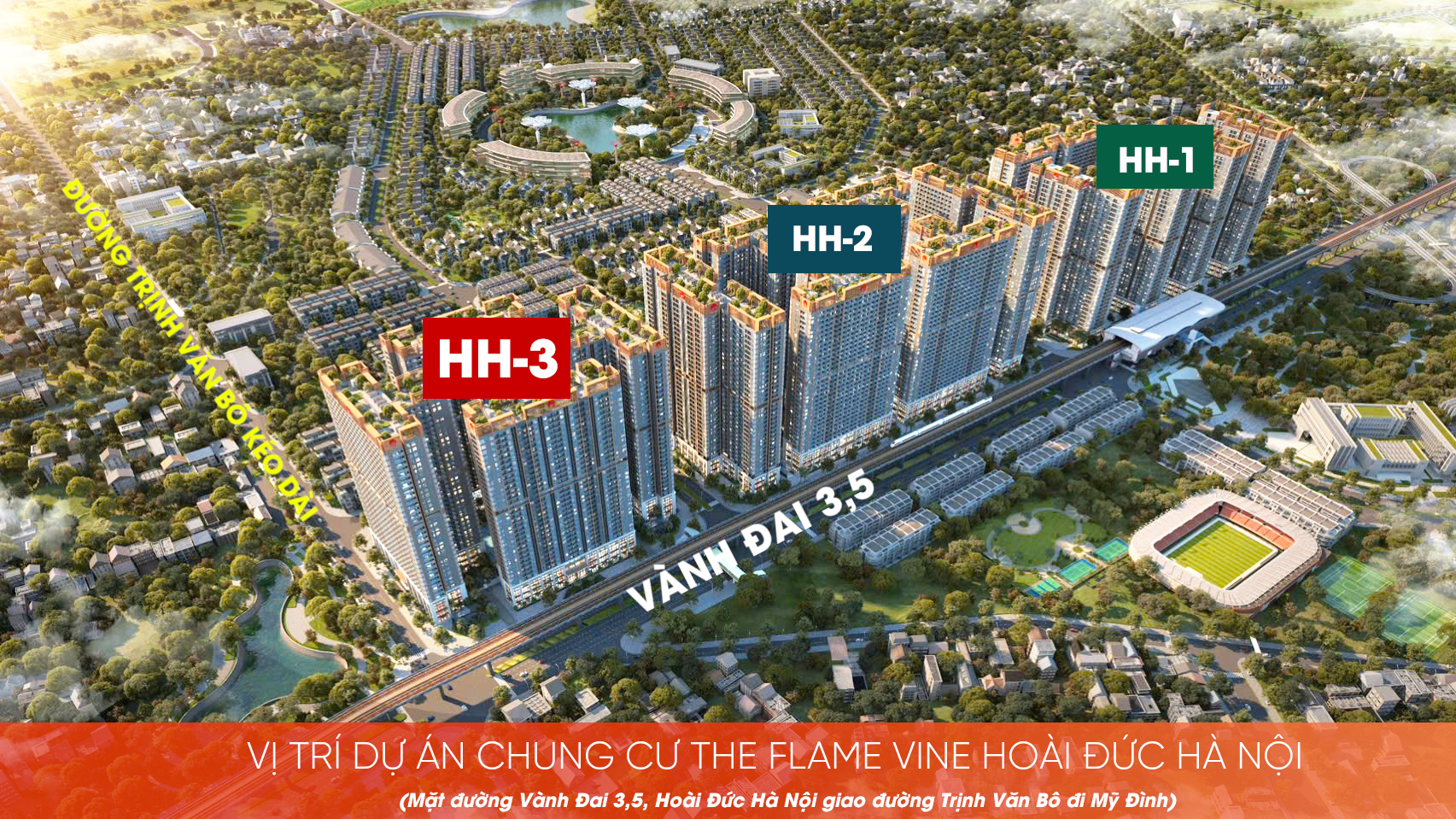 Vị trí chung cư HH3 tại Hinode Royal Park Hoài Đức Hà Nội Vị trí chung cư HH3 tại Hinode Royal Park Hoài Đức Hà Nội