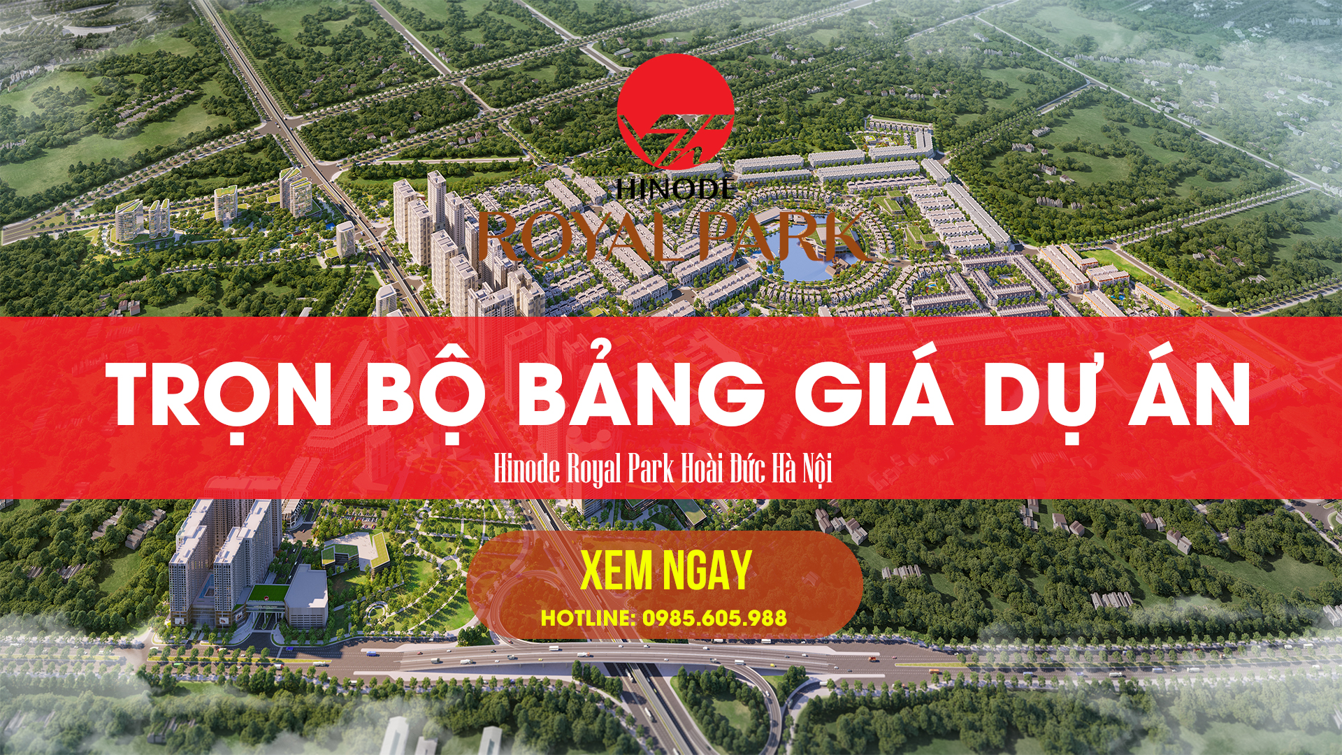 Bảng giá dự án Hinode Royal Park mới nhất 2026 Bảng giá dự án Hinode Royal Park mới nhất 2026
